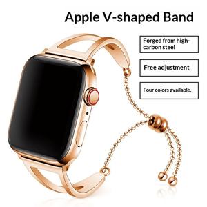 Bracelet de montre pour femme en acier inoxydable Upro Fashion Dressy pour Apple Watch Ultra 49 mm 38 mm IWatch Series 7 8 6 Bracelet en acier inoxydable - Product Image 3