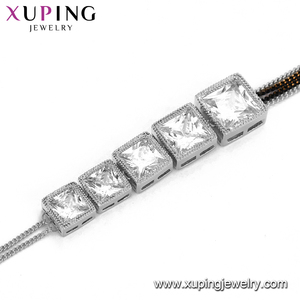 Xuping-suéter largo con perlas cuadradas <span class=keywords><strong>multicolor</strong></span> para mujer, diseño popular a la moda, cadena larga, collar, 01120 - Product Image 5