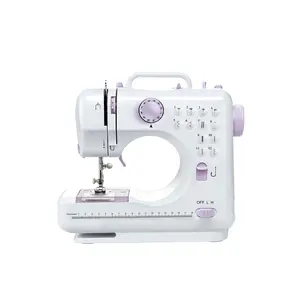 Household sewing machine Two-thread lockstitch High/low speed selector Featuring 12 built-in basic stitch patterns GC-505