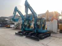 Excavator Mini Crawler Bekas Berkualitas Tinggi 2.5 Ton KX155 Model 2007 Untuk Penggunaan Rumah Tangga Murah Dengan Mesin Inti Pompa Bearing 100% Jepang