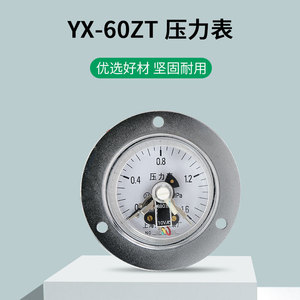 Manómetro de Presión Axial Yx 60zt de 60 mm, 0-1.6 MPa, con Contactos Eléctricos, Manómetro de Presión Hidráulica y de Aire, Shanghái - Product Image 2