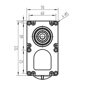 มอเตอร์ไร้แปรงถ่าน Fengtech Custom FAS-BL60 DC24V 40RPM รุ่น FAS-BL60(40rpm) มอเตอร์ 40rpm FAS-BL60(40rpm) - Product Image 2