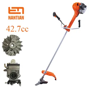 cg520 heavy duty multi function brush cutter 2 stroke anti-vibration grass trimmer for weeds