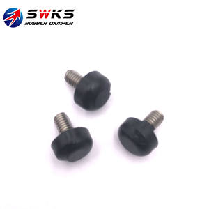 صغير الحجم 10*5 مللي متر قواعد مطاطية القدم للأثاث - Product Image 3