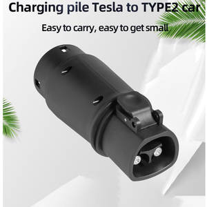 Adaptateur de charge <span class=keywords><strong>Tesla</strong></span> vers Type 2 EVSE Connecteur 32A 250V IEC 62196-2 Convertisseur - Product Image 4