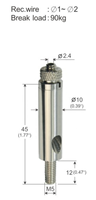 Kit de suspension de câble réglable OEM/ODM avec pince à câble pour peinture et éclairage
