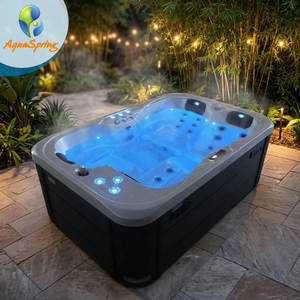 Jacuzzi Exterior para 3 Personas a Precio de Fábrica, Bañera de Hidromasaje con Sistema Balboa y Carcasa de Acrílico Aristech - Product Image 1