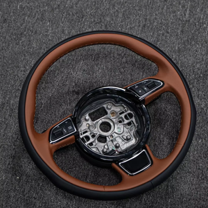 Volant en fibre de carbone pour <span class=keywords><strong>Audi</strong></span> 8Y 8P 8V B8 B9 TTS A4 B8.5 A5 <span class=keywords><strong>A6</strong></span> C6 C7 C8 4F A7 A8 Q3 Q5 S3 8V S4 S5 Rs3 Rs4 Rs5 Rs7 Tt 8J - Product Image 1