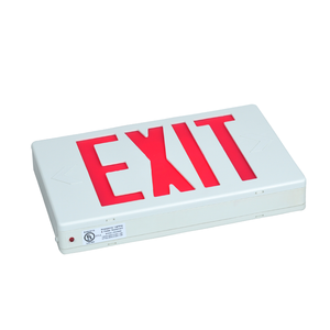 UL CUL Listed LED Exit Sign Manufacturer Since 1976 | LED Exit Light With Double Arrow Options JEE2RWE