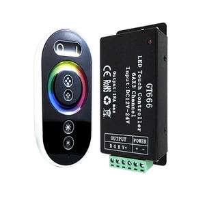 Controlador LED RGB Manual AP de 24A 12V/24V DC IR con Control Remoto de 44 Teclas, Conexión PWM/CA de 3 Canales, Alcance de 20M, Carga Máxima de 288W - Product Image 5