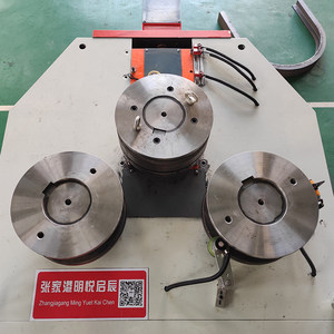 Automatic Hydraulic 3 <b>Roller</b> Rolling Machine for Industrial Pipe Cold Forming and Section Bending - Product Image 4