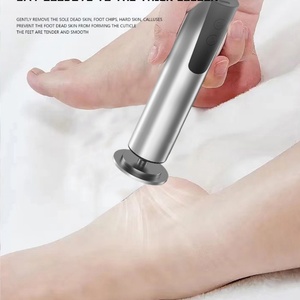 Nouvelle conception 2-en-1 : Lime à pieds sans fil, ponceuse à ongles électrique, éliminateur de callosités professionnel avec 6 vitesses - Product Image 6
