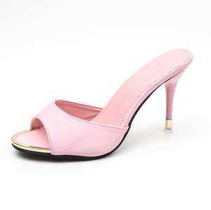 Sh11004a Ciabatte e Sandali Estivi da Donna Verde Chiaro, <span class=keywords><strong>Sexy</strong></span> con Tacco Sottile - Product Image 5