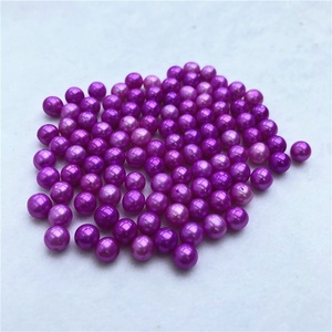 Commercio all'ingrosso 6-7mm 3A Rotonda Naturale D'acqua Dolce Allentati Della <span class=keywords><strong>Perla</strong></span> di Perle Colorate Per Gabbie Medaglioni Pearl - Product Image 4