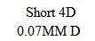 4D 0.07MM D
