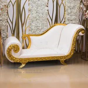Роскошная Золотая мебель популярный современный классический диван производителей