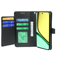 Étui portefeuille à rabat pour téléphone portable Redmi Note 17 15 Pro+ Note 14 13 Pro+ Note 14 13 Pro avec fente magnétique pour cartes et support intégré