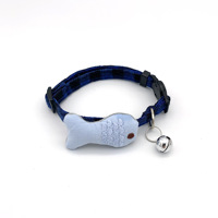 Nouveau collier réglable en coton à carreaux avec nœud papillon et clochette pour chats et chiens 2026