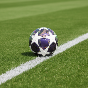 Balón de Fútbol Estilo 2026, Color Morado Oscuro con Estrellas, Fabricantes Profesionales, Balón de Fútbol para Competición - Product Image 1