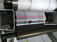 Machine d'impression flexographique d'étiquettes d'autocollants adhésifs UV 4 couleurs Machine d'impression flexographique