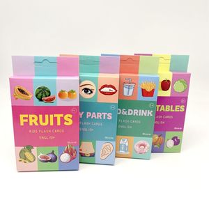 Alat bantu mengajar dini untuk anak-anak, mainan kartu edukasi bentuk hewan waktu tembus pandang untuk anak-anak - Product Image 4