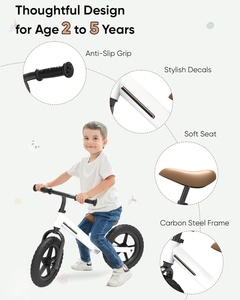 Nouveau vélo d'équilibre sans pédales pour enfants de 7 à 12 mois, trotteur d'apprentissage, vélo à deux roues en métal et plastique - Product Image 4