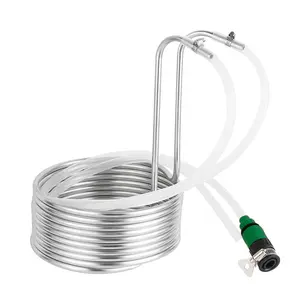 Stainless Steel Immersion Wort Chiller Tube For Home Brewing Super Efficient Wort Chiller Home Wine Making Machine