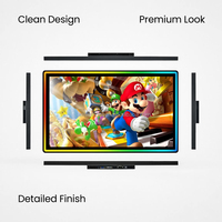 Monitor de Pantalla Táctil Capacitiva PCAP OEM ODM Personalizado de 21.5/23.8/27 Pulgadas con Pantalla LCD LED para Máquina de Juegos Arcade