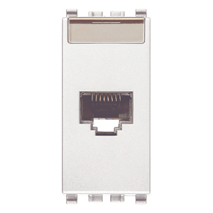 Connettore Ethernet da Parete Netsafe Cat6 UTP RJ45 Bianco 8P8C - Product Image 1