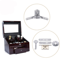 Boîte en bois pour cigares, accessoires de quincaillerie, Mini serrure en métal