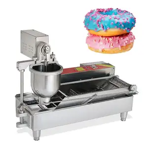 Çin fabrika satıcı 100 şekilli donut kek makinesi otomatik makine donut fritözü ile en iyi fiyatlar