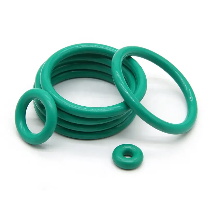 Factory Supply hydraulic Seal Fluoro Rubber O Ring Sealing Gasket Mechanical FKM Parts Green Seal Gasket