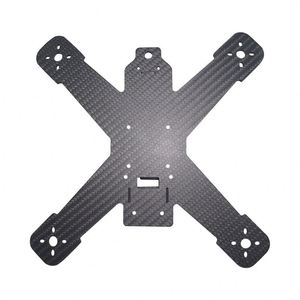 Plaque de cadre en fibre de carbone 3K SHENYU, usinée CNC, légère, pour drone de course FPV - Product Image 1