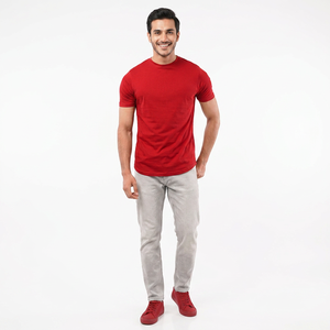 Camiseta de Hombre de Última Moda, Buena Calidad, Diseño Adecuado de Fábrica, Secado Rápido - Product Image 1