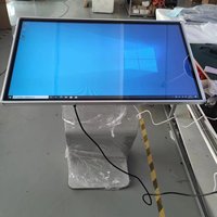 21.5 pouces debout libre lcd électronique numérique interactif écran multimédia tactile kiosque tactile kiosque