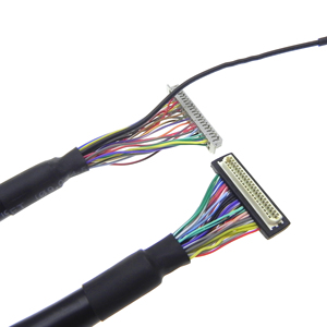 DF9-31P LVDS-displaykabel 1,0 mm pitch 31-pins connector kabelboom voor industriële besturingsmonitor - Product Image 5