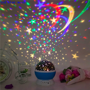 <strong>Star</strong> <strong>Sky</strong> Night Lamp, Baby Lights 360 Degree Romantic Room Rotating <strong>Star</strong> and Moon Projector - Product Image 2