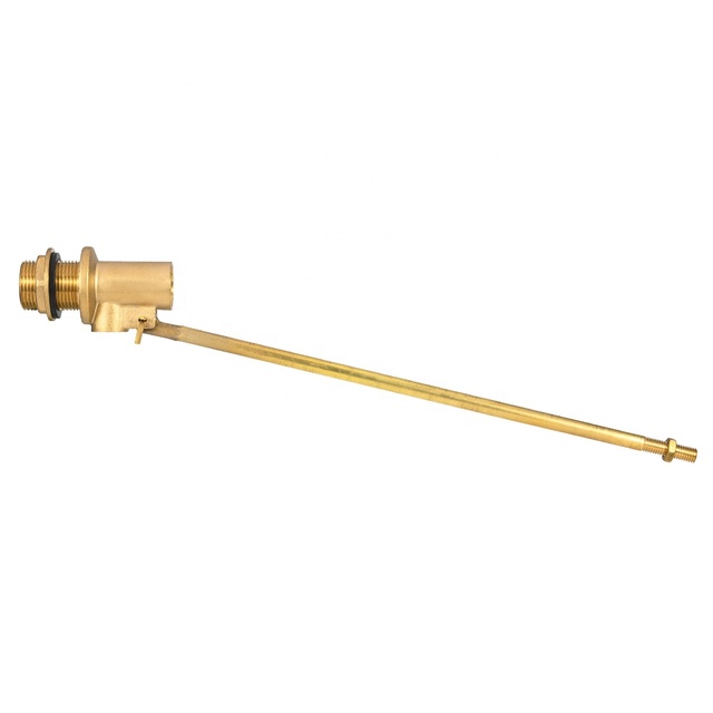 Heavy Duty 1/2'' Water Level Control Valve Forged Brass Float Valve Body With 4-1/2" Plastic Ball Water tank Float Valve