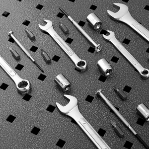 Nouvelle boîte à outils avec clés à fourche, 148 pièces, ensemble d'outils à main pour la réparation quotidienne - Product Image 3