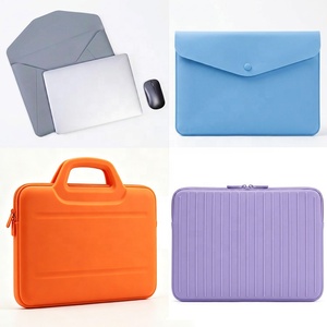 Factory Custom Silicone <b>Laptop</b> Case Sleeve Notebook <b>Cover</b> Bag Protective Shell Manufacturer OEM ODM Molding Shockproof Durable - Product Image 2