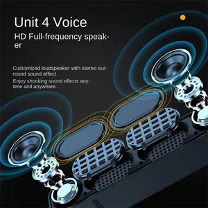 Barre de son <span class=keywords><strong>HiFi</strong></span>, haut-parleur Bluetooth sans fil, son surround stéréo 4D, système audio pour projecteur <span class=keywords><strong>TV</strong></span>, PC, Smartphone - Product Image 4