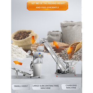 Fındık fasulye gıda besleyici kova asansörler eğimli kova kemer asansör konveyörü - Product Image 4