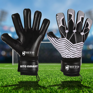 Gants de gardien de but professionnels 2026, protection des doigts, coupe Cresco, contact de la paume avant, latex pour le dos de la main, impression par sublimation - Product Image 2