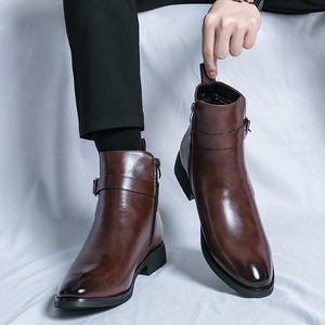 <span class=keywords><strong>Botas</strong></span> <span class=keywords><strong>de</strong></span> <span class=keywords><strong>Invierno</strong></span> 2024 para <span class=keywords><strong>Hombre</strong></span>, <span class=keywords><strong>Botas</strong></span> <span class=keywords><strong>de</strong></span> Caña Alta con Parte Superior <span class=keywords><strong>de</strong></span> Cuero, Plantilla <span class=keywords><strong>de</strong></span> Goma PU, Nuevo Modelo - Product Image 3