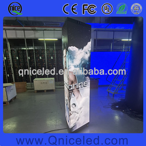 P1.56 <strong>Three</strong> <strong>Side</strong> LED Video Advertising Panel <strong>Sign</strong> Board Floor Stand LED <strong>Display</strong> Commercial Advertising LED Screen Billboard - Product Image 4