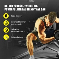 Suplemen Gummy Shilajit Himalaya Murni OEM dengan Ashwagandha, Suplemen Energi Alami untuk Pemulihan Otot