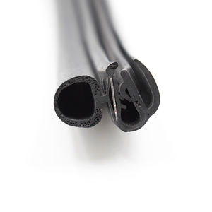 מותאם אישית קצה לקצץ עובש זכוכית רכב שחול epdm רכב משאית המכונית דלת גומי אטם רצועה - Product Image 1