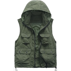 Gilet Pêche Multi-poches Multi-poches à Séchage Rapide | Sans Manches, Léger Et Respirant | Idéal Pêche, Randonnée, Voyage Gilet Tactique Homme