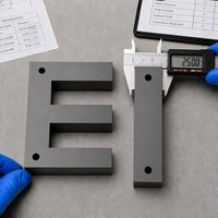 Noyau estampé EI pour convertisseur de fréquence, alimentation auxiliaire, pièces d'équipement de commande industrielle