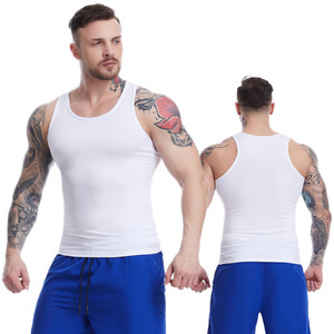 Slim Fit ginásio treino camiseta compressão atlética do homens sob camada base Sport <span class=keywords><strong>Tank</strong></span> Tops